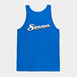Simson logo 3D Tank Top